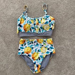 Cupshe medium two piece bikini, high waisted bikini